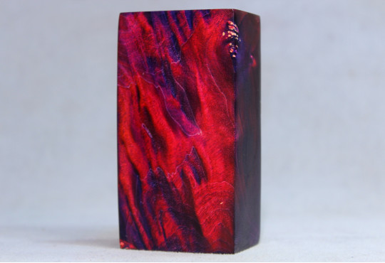 Stabilized Maple Burl Wood Mod Block